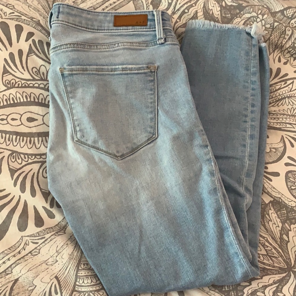 Abercrombie Low Rise Harper Ankle Jeans